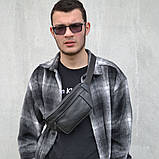 Комплект: шкіряна бананка + DL-967 тактичний ліхтар, фото 10