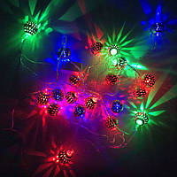 Гірлянди новорічні сучасні, Світлодіодні гірлянди якісні, Led гірлянда RJ-708 якісна, Світлодіоди