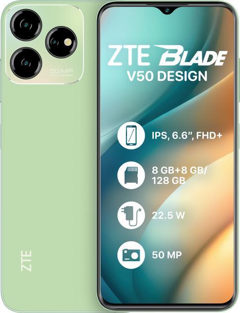 Смартфон ZTE Blade V50 Design 8/128GB Green