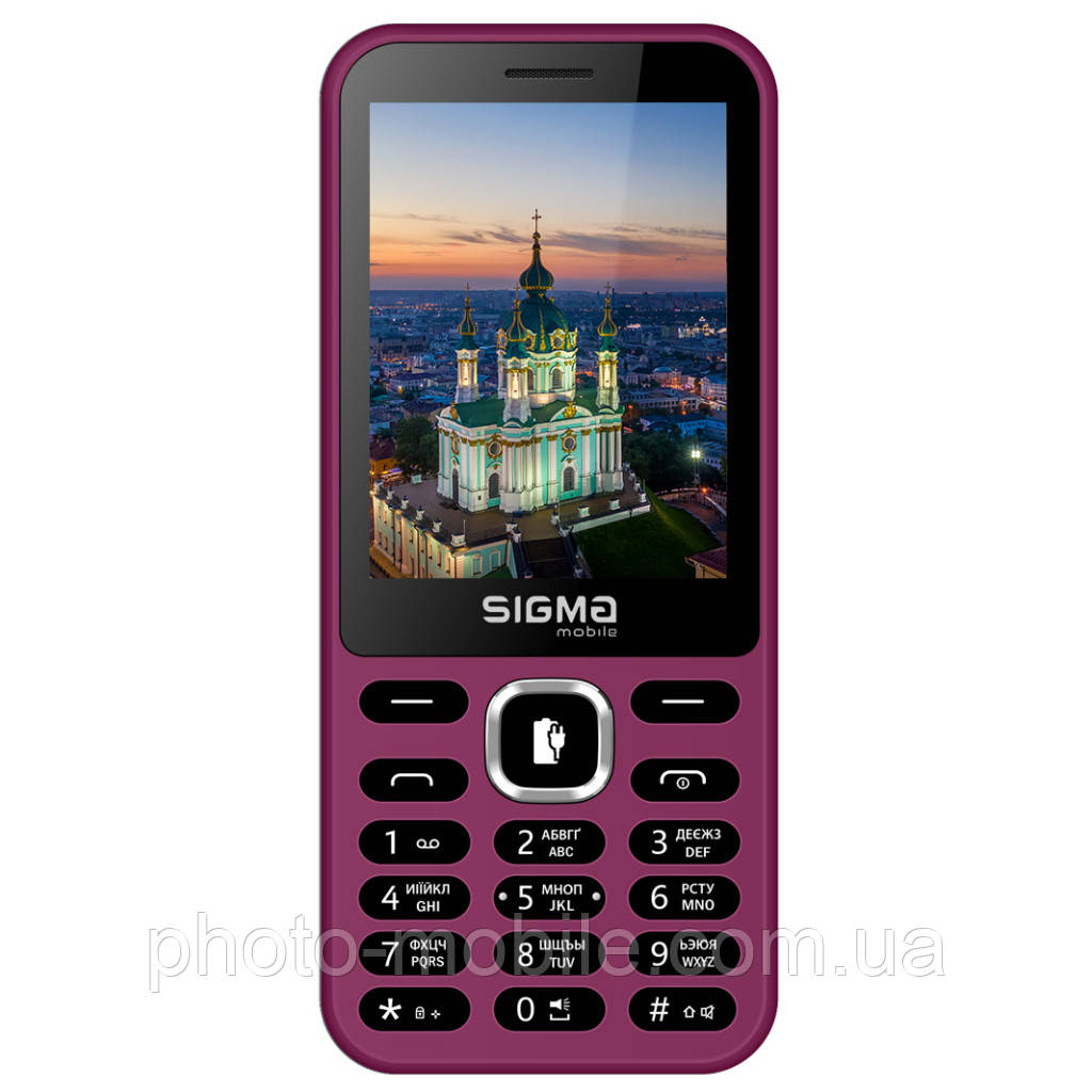 Мобільний телефон Sigma mobile X-style 31 Power Type-C Dual Sim Purple