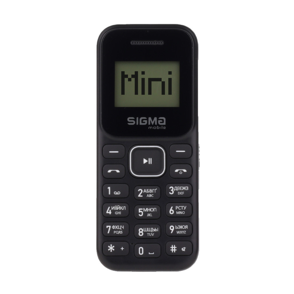 Мобільний телефон Sigma mobile X-style 14 Mini Dual Sim Black
