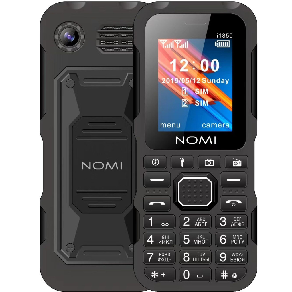 Мобільний телефон Nomi i1850 Dual Sim Black, фото 1