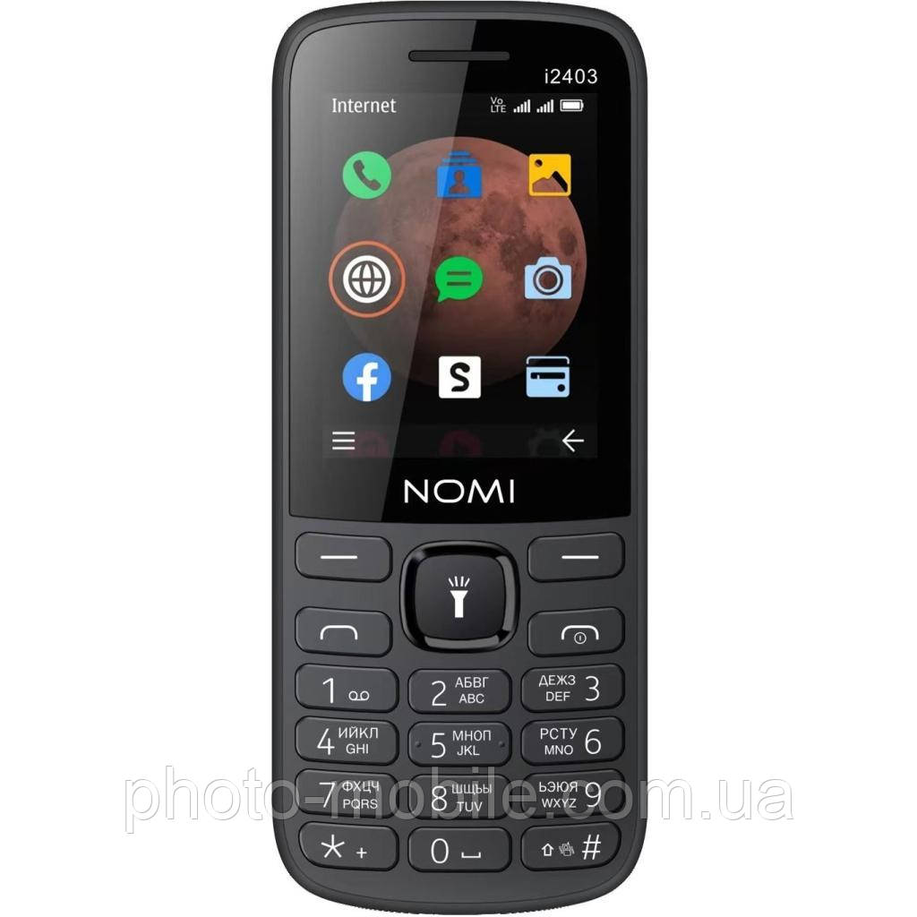 Мобільний телефон Nomi i2403 Dual Sim Black