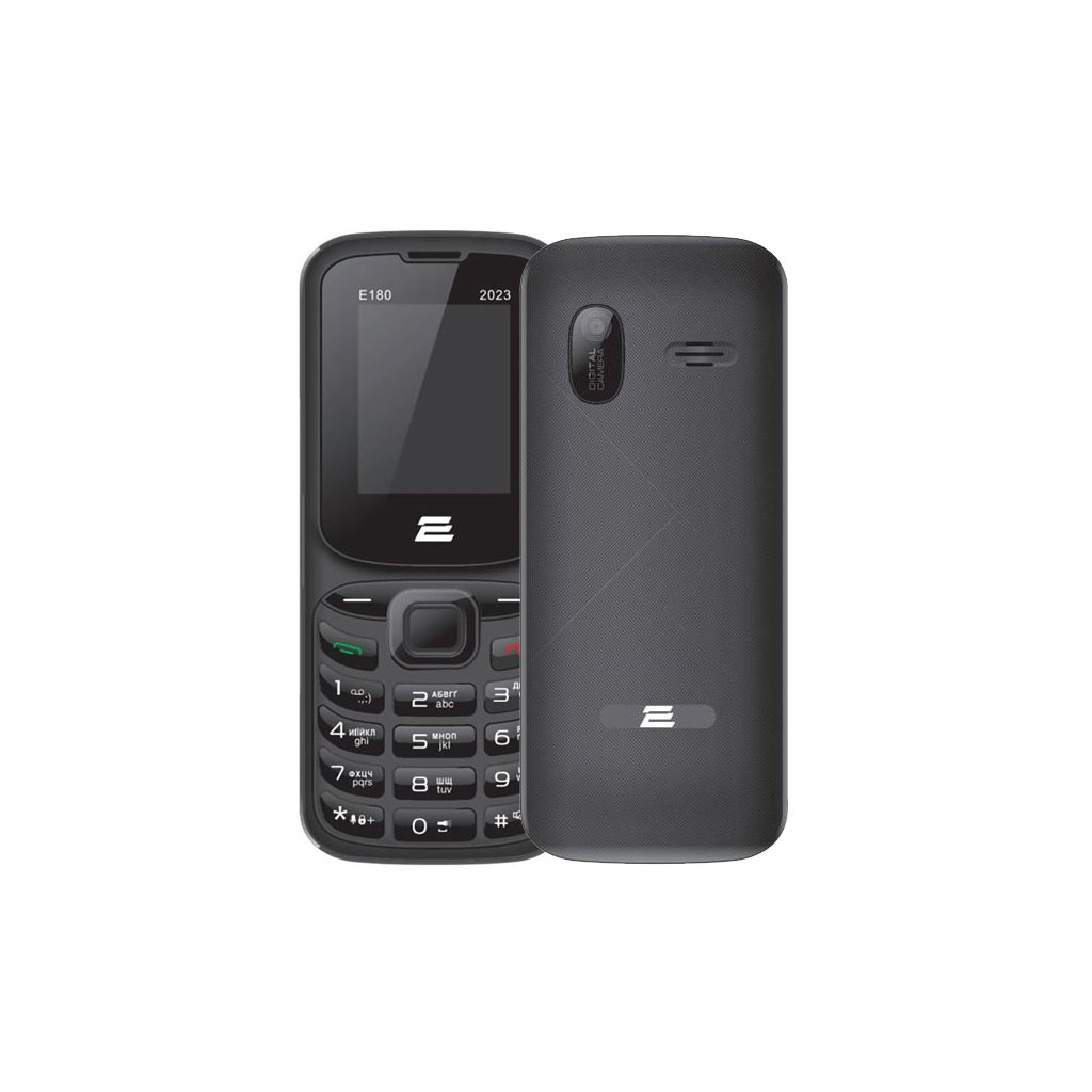 Мобільний телефон 2E E180 2023 Dual Sim Black (688130251044), фото 1