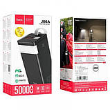 УМБ Power Bank Hoco J86A Powermaster fully compatible PD20W/QC/LCD/Lamp 50 000mAh Black, фото 2