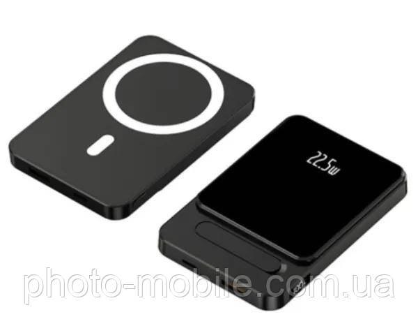 УМБ Power Bank 2E MagSafe A77 22,5W 5000 mAh Black