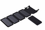 Power Bank 2E Solar 8000мА·год сонячна зарядка, LED-ліхтар, чорний, фото 9