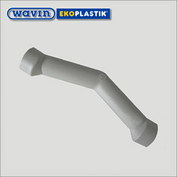 Обвід розтрубний 25 Wavin Ekoplastik поліпропіленовий, фото 1