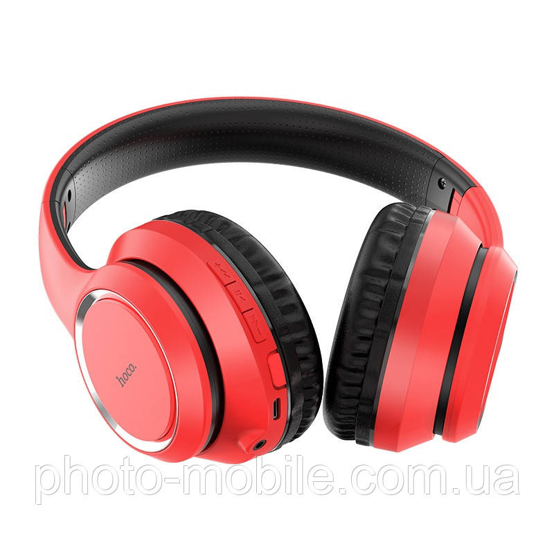 Навушники HOCO W28 Journey wireless headphones Red