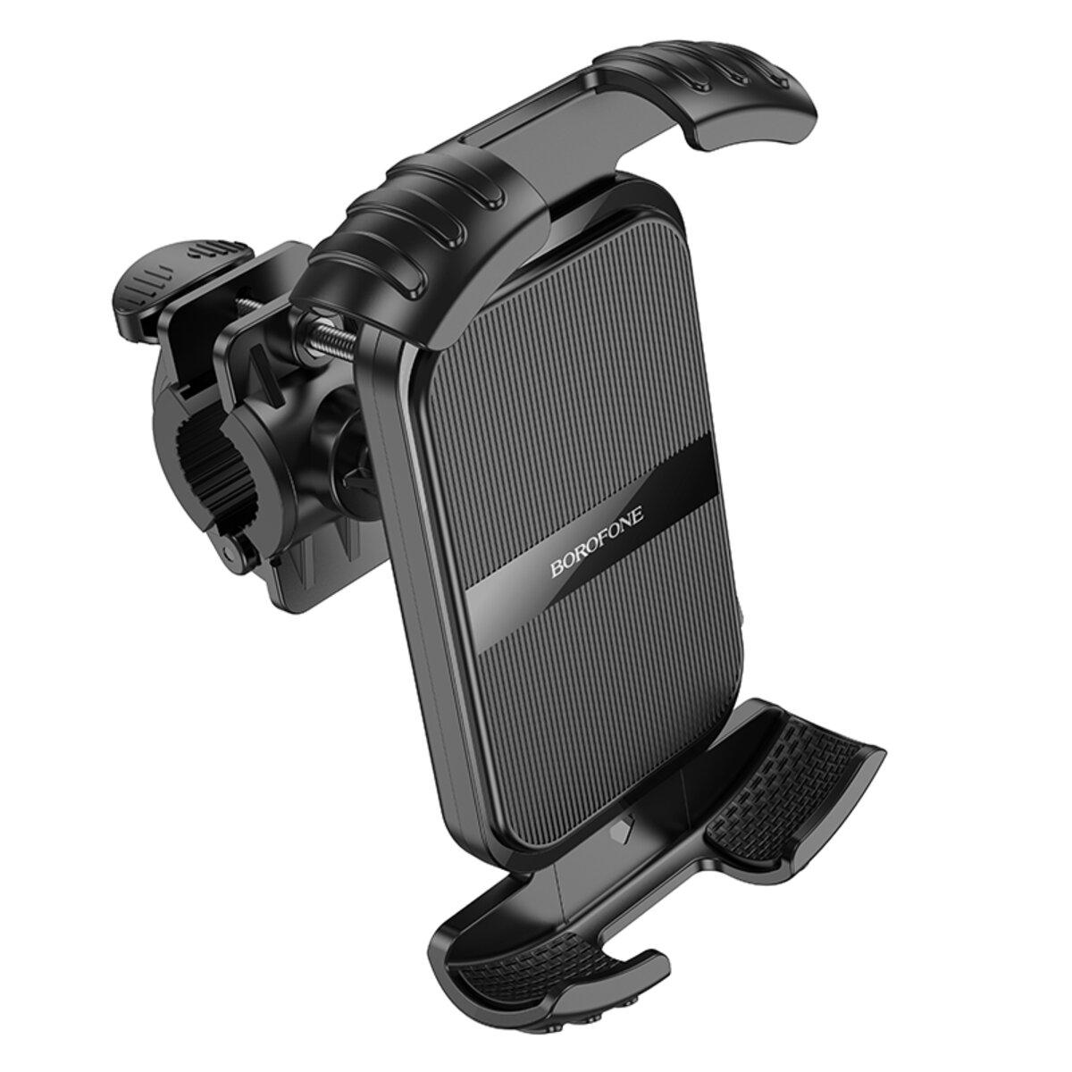 Автотримач Borofone BH105 Crown bicycle motorcycle universal holder Black