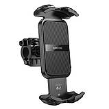 Автотримач Borofone BH105 Crown bicycle motorcycle universal holder Black, фото 7