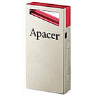 Флеш пам'ять Apacer AH112 64GB Gold/Red (AP64GAH112R-1)