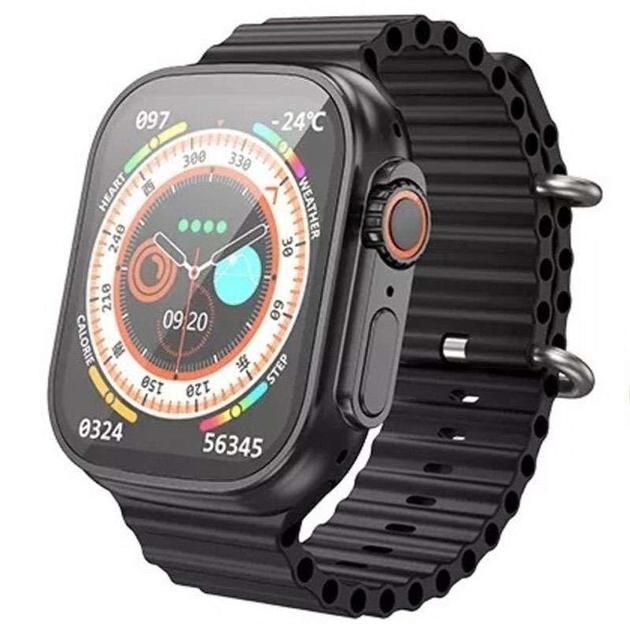 Смарт-годинник Borofone BD3 Ultra smart sports watch(call version) чорний, фото 1