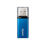 Флеш пам'ять Apacer AH25C USB3.2 128GB Ocean Blue (AP128GAH25CU-1), фото 3