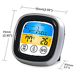 Термометр для м'яса KCASA TP-720 з таймером, магнітом, підсвічуванням та 8 програмами, діапазон -50°C до +300°C, фото 10