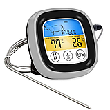 Термометр для м'яса KCASA TP-720 з таймером, магнітом, підсвічуванням та 8 програмами, діапазон -50°C до +300°C, фото 4