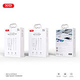 Мережевий зарядний пристрій XO L131 PD30W USB-C Fast Charging with Type-C cable (NB-Q190A) Білий, фото 3