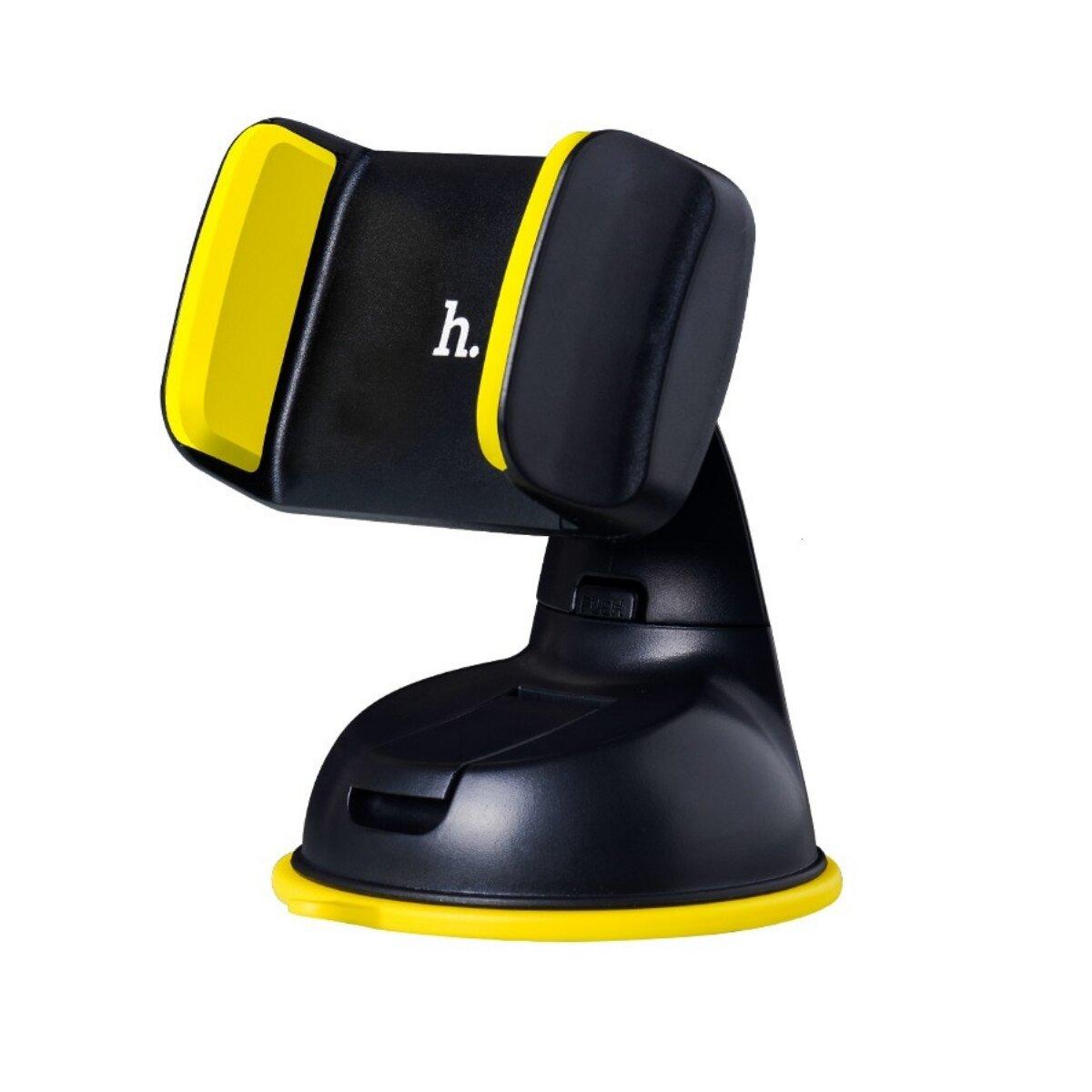 Автотримач Hoco CA5 Suction vehicle Holder Yellow, фото 1