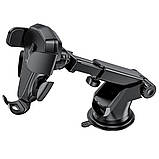 Автотримач Borofone BH38 Magic center console Black, фото 3