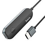 Адаптер - кабель HOCO UA23 Flowing wireless display 4K adapter (Mac/iPhone version) (black), фото 6