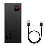 УМБ Повербанк Baseus Adaman Digital Display fast charging 40000mAh 22.5W PowerBank, фото 11