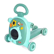 Ходунки-каталка 3 в 1 Smart Kids Космонавт 808 (ходунки, каталка, самокат, музика, світло), фото 3
