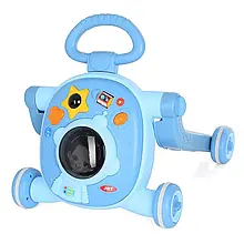 Ходунки-каталка 3 в 1 Smart Kids Космонавт 808 (ходунки, каталка, самокат, музика, світло)