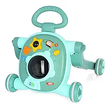 Ходунки-каталка 3 в 1 Smart Kids Космонавт 808 (ходунки, каталка, самокат, музика, світло)