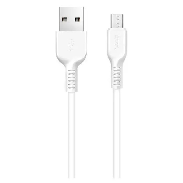 Кабель Hoco X20 MicroUSB 1m. white