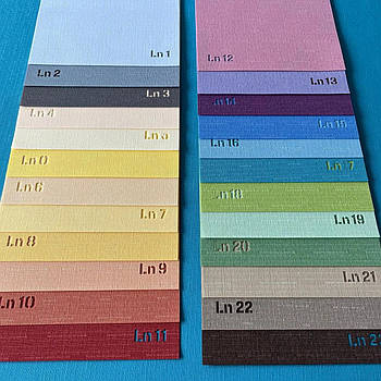 Рулонні штори Тканина ЛЕН 19 вал