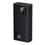 УМБ Повербанк PowerBank Baseus Adaman Metal Digital, 10000 mAh Black, 30W QC, фото 7