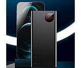 УМБ Повербанк PowerBank Baseus Adaman Metal, Black, 22.5 Вт, 2xUSB / Type-C, QC3.0, PD, цифровий LED дисплей, фото 6