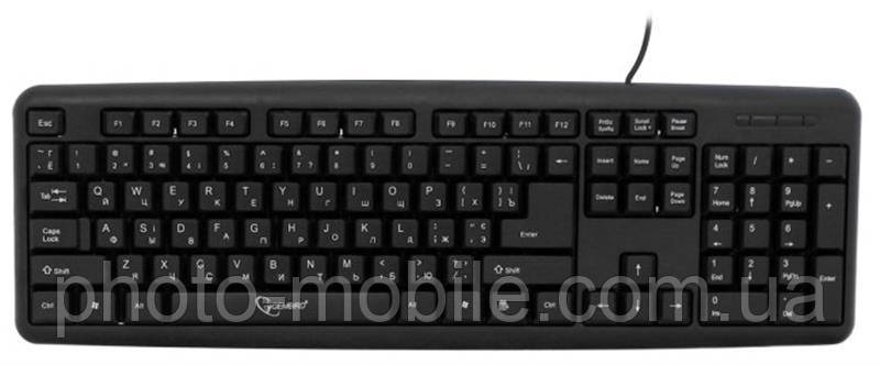 Клавіатура Gembird KB-U-103-UA Ukr Black