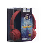 Навушники Hoco W25 Promise wireless headphones Red, фото 2