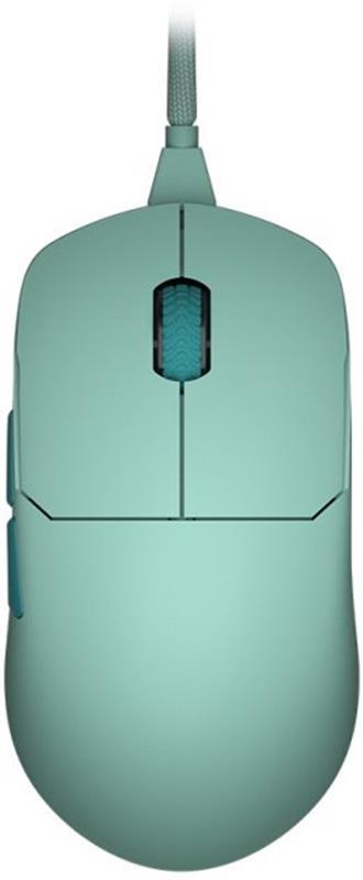 Комп'ютерна мишка Hator Quasar Essential, Mint, USB, оптична (сенсор PixArt PMW3327), 800 - 6200 dpi, перемикачі Huano / Kailh,, фото 1