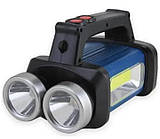 Ліхтар Panther PT-8802A LED+COB, 500Lm, 1200mAh, USB Charge