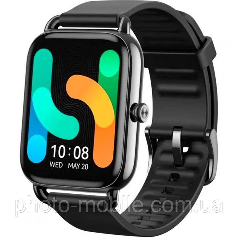 Розумний годинник Haylou RS4 Plus LS11 (укр.мова/BT5.1/LCD1.78"/IP68/230mAh/20мм) (magnetic strap) Black