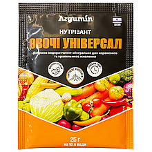 Мінеральне добриво (підкормка) "Нутрівант" (25 г) для овочів від Argumin, Ізраїль