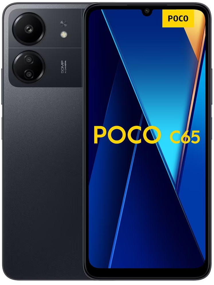 Мобільний телефон Poco C65 6/128Gb Black