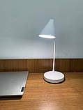 Світильник LED настільний конусний з акумулятором EH-071W, фото 4