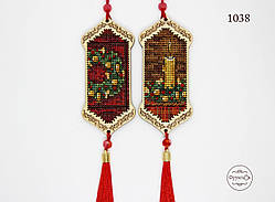 Набір для вишивання хрестиком на дерев'яній основі ФрузелОк Вікторіанський 1038