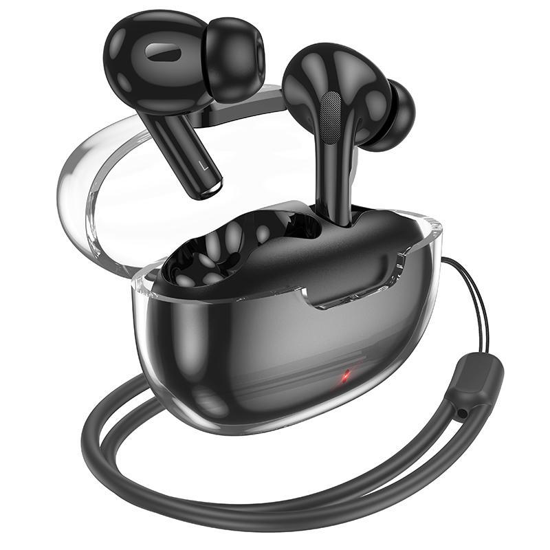 Навушники Borofone BW43 Ice rhyme true wireless BT headset TWS чорні