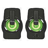Колонка портативна Trust Gemi RGB, 6W, працює від USB, регулятор гучності, світлодіодне підсвічування з автоматичним перебором, фото 4