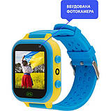 Смарт-годинник для дітей AmiGo GO009 Blue/Yellow, фото 2