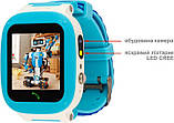 Дитячий розумний годинник-трекер Amigo GO004 Splashproof Camera+LED Blue, фото 2
