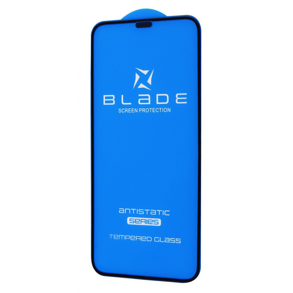 Захисне скло Blade ANTISTATIC Series Full Glue iPhone X/XS/11 Pro (black), фото 1