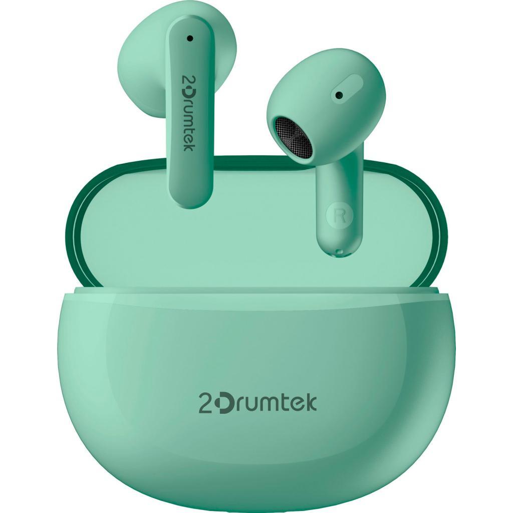 Навушники A4tech B20, Mint Green, Bluetooth, динаміки 13 мм, зарядний кейс, 40 / 380 mAh, IPX4 B20 (MINT GREEN), фото 1