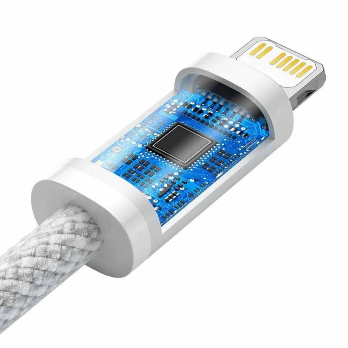 Кабель Baseus Dynamic Series Fast Charging Data Cable Type-C to iP 20W 1m White CALD000002