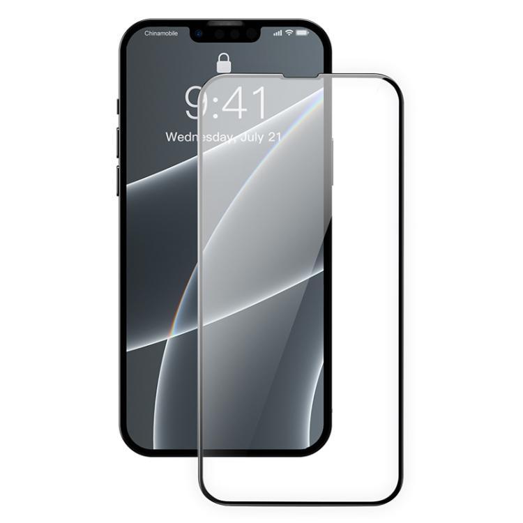 Захисне скло Baseus (SGQP020201) 0.23mm with CRE for iP 13 Pro Max (6.7'') Black