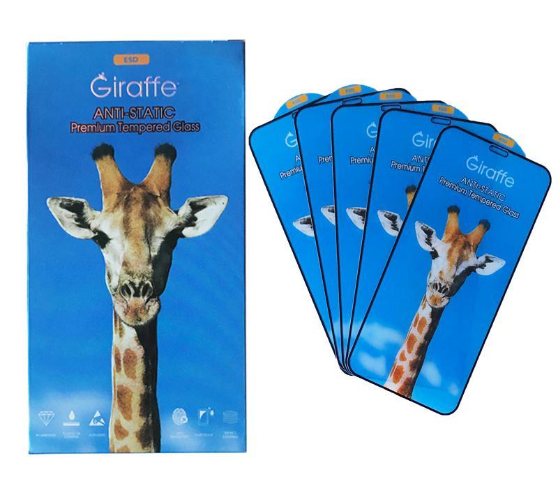 Захисне скло Giraffe Anti-static glass for iPhone 13 /13 Pro /14 black